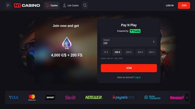 N1 Casino casino screenshot